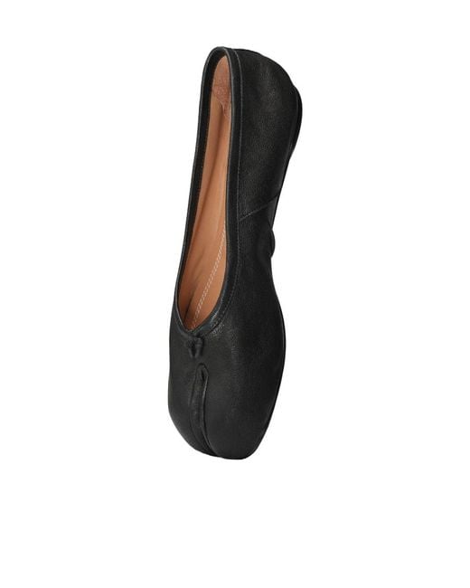 Maison Margiela Black Tabi Ballet Flats