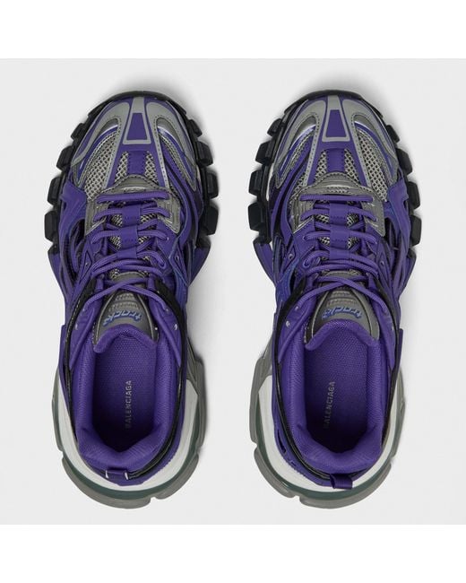 Balenciaga Blue Gradient Trainers for men