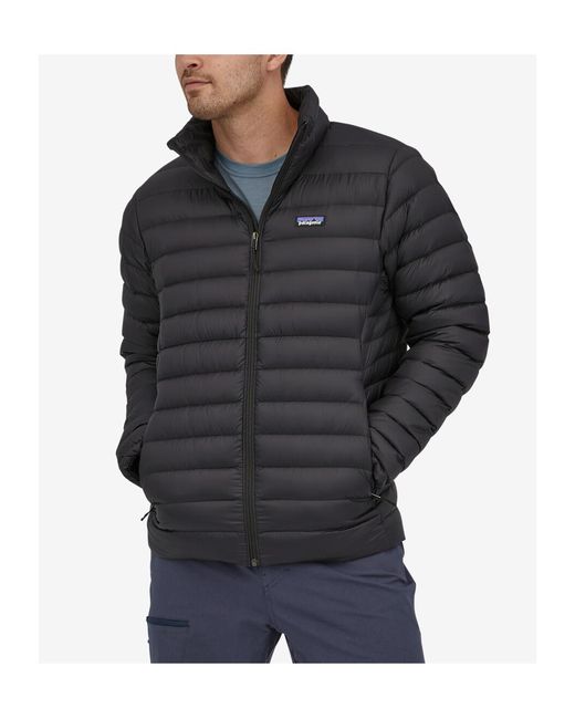 Patagonia Black Down Sweater Down Jacket for men