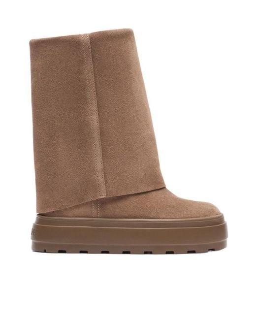 Casadei Brown New Double Face Boots
