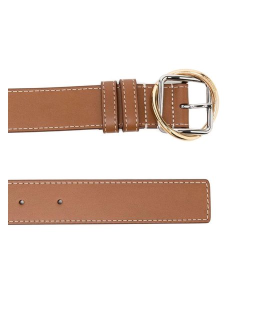 Jacquemus Brown Buckled Belt