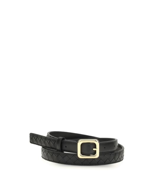 Bottega Veneta White Contour Belt