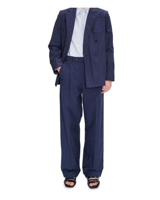 A.P.C. Blue Long-Sleeved Suit Coat