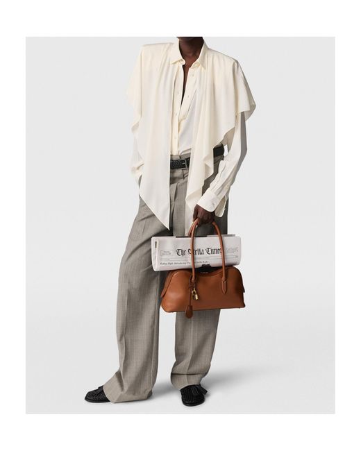 Stella McCartney White Layered Long-Sleeved Shirt