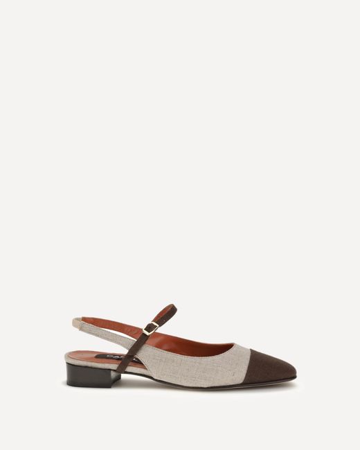 CAREL PARIS Brown Carel Oceano Buckle Fastened Ballerinas