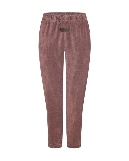 Fear Of God Purple Logo Detail Sweatpants