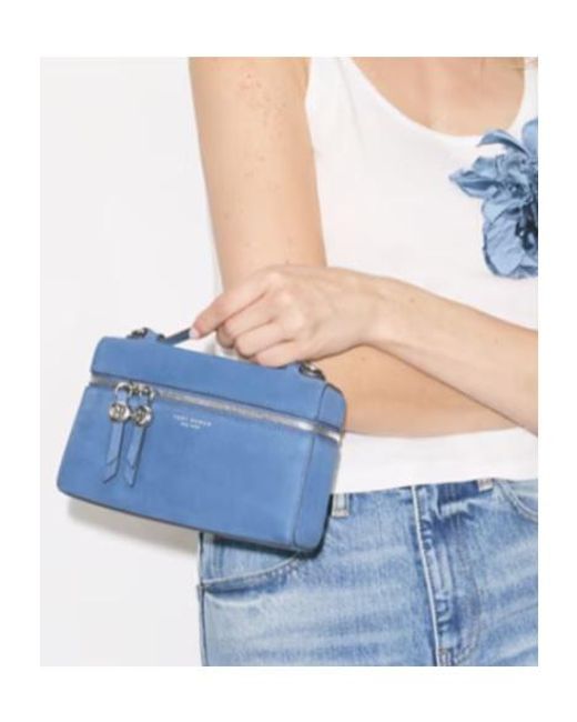 Tory Burch Blue Romy Slim Handbag