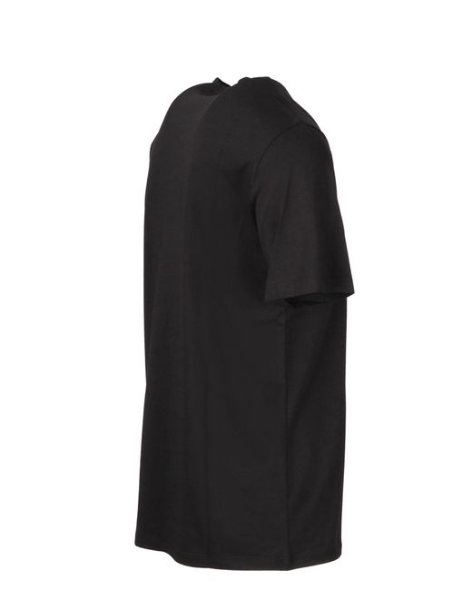 Neil Barrett Black T-Shirt With Round Neck And Short Sleeves for men