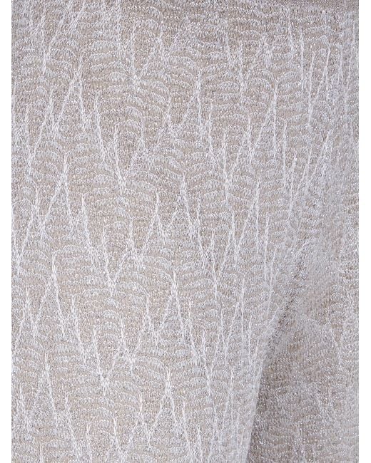 D.exterior Gray Z-Line Knitted Trousers