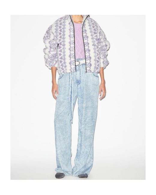Isabel Marant White Mackensy Coat