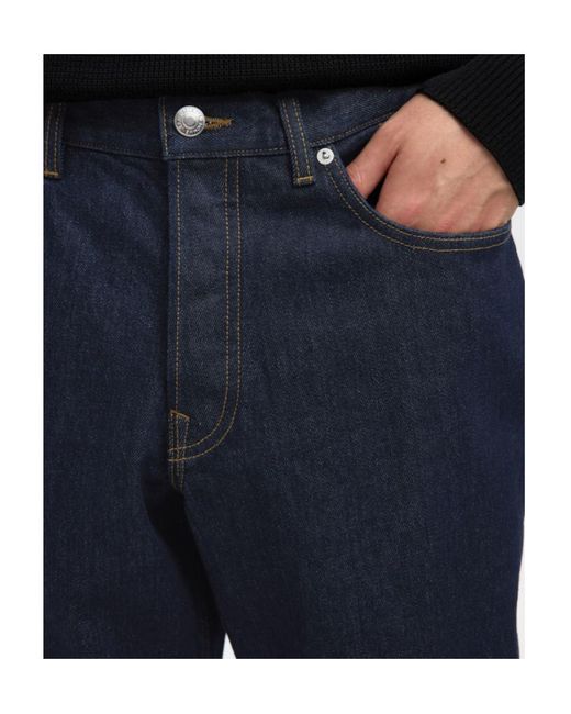 SELECTED Blue 190 Tapered Fit Jeans for men