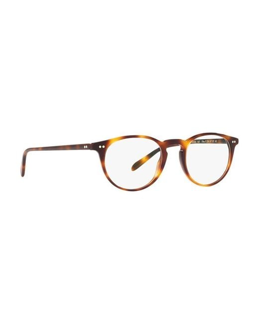 Oliver Peoples Metallic Riley Glasses for men