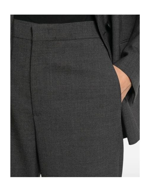 Tagliatore Black Long-Sleeve Suit Set