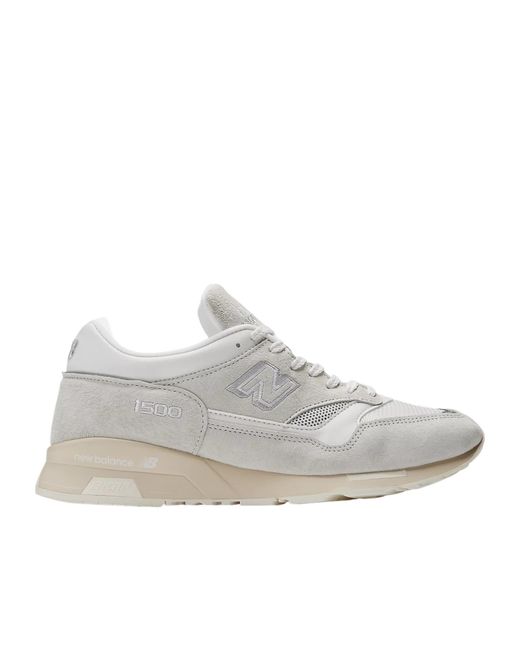 New Balance Gray 1500 Suede Leather Sneakers for men