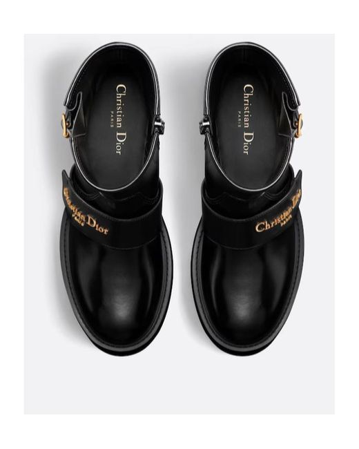 Dior Black D-Quest Ankle Boot