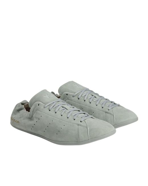 Y-3 Gray Stan Smith Lo Pro Sneakers