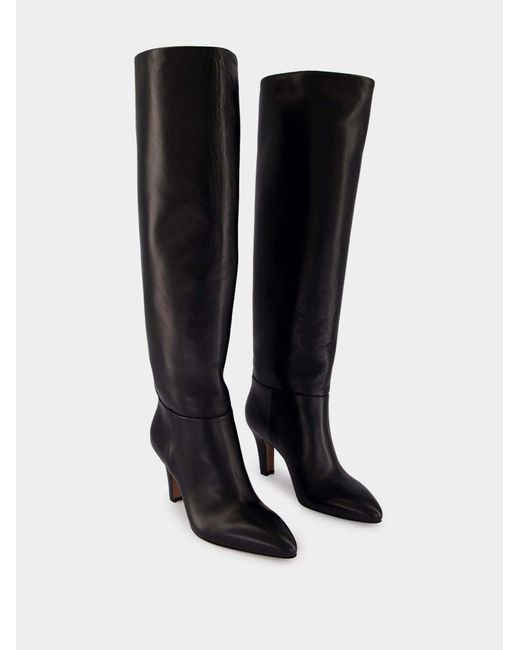 Paris Texas Black Elsa Leather Boots