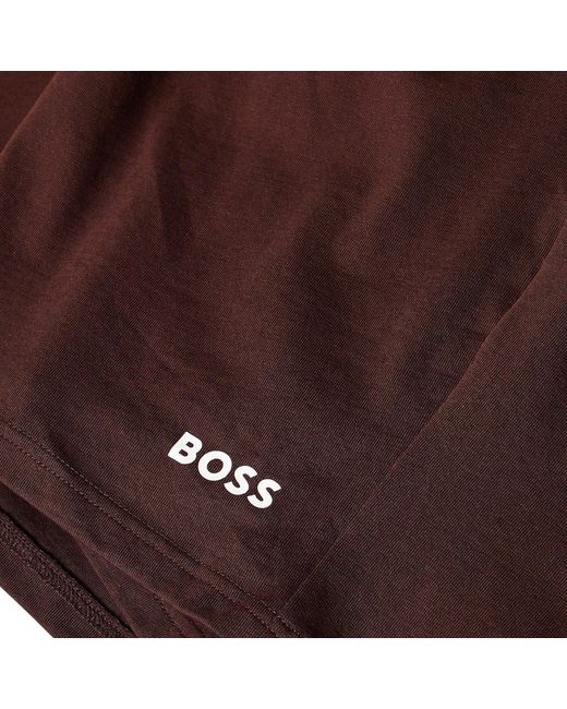 Boss Purple Simple Shorts for men