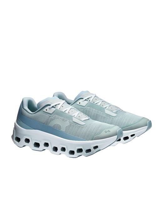 On Shoes Blue Cloudmonster Void