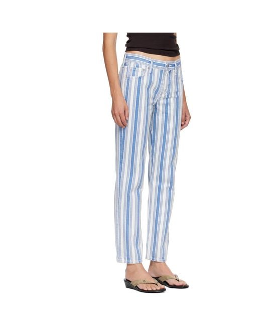 Citizens of Humanity Blue Anissa Striped Jeans