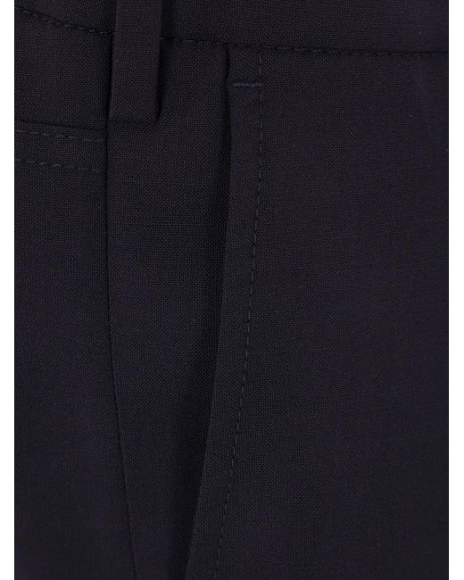 Eleventy Blue Drawstring-Waist Trousers for men