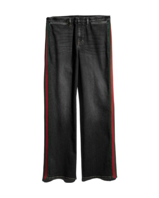 Gucci Black Low Straight Petite Jeans