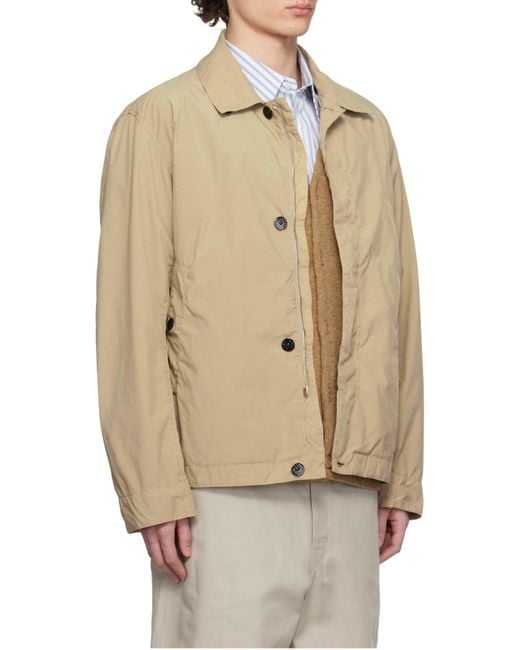 Stone Island Green Touch Poly-Tc Logo Patch Jacket for men