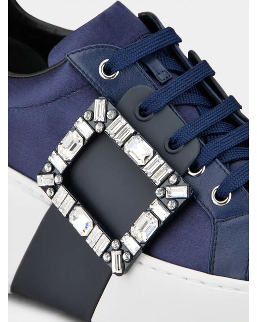 Roger Vivier Blue Viv' Skate Sneakers