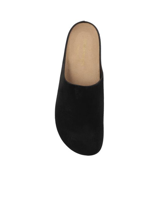 Common Projects Black Round Head Slippers for men