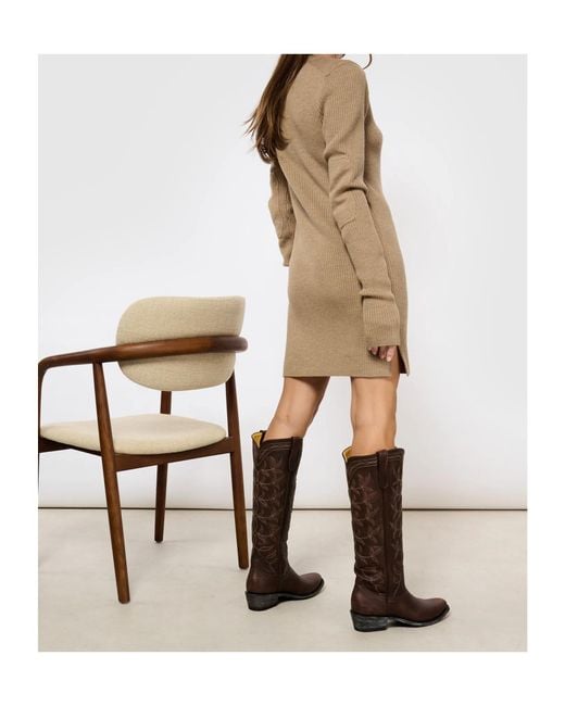 Isabel Marant Natural Garner Mini Dress