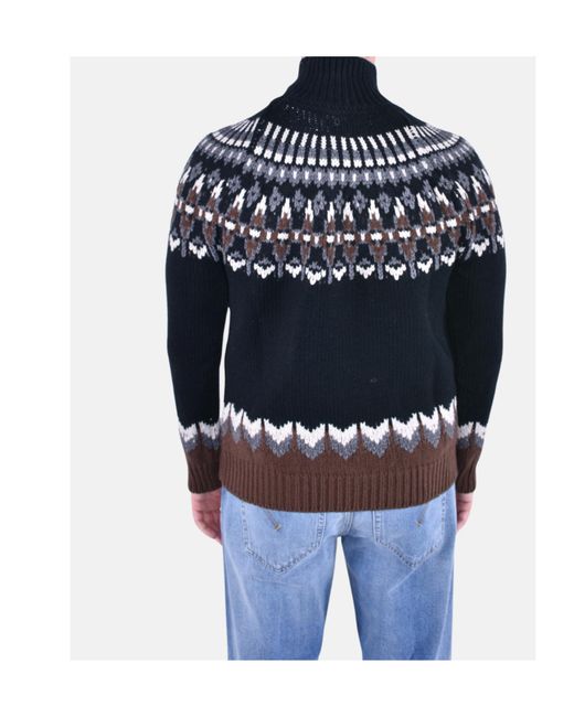 Dondup Blue Sweater for men