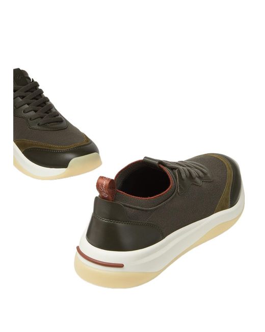 Loro Piana Green 410 Lp Walk The Gift Of Kings Sneaker for men