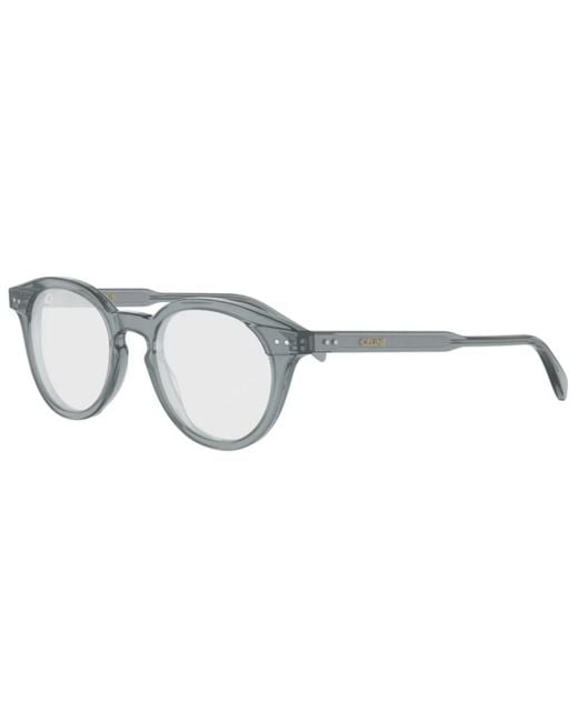 Céline White Full Frame Plain Mirror for men