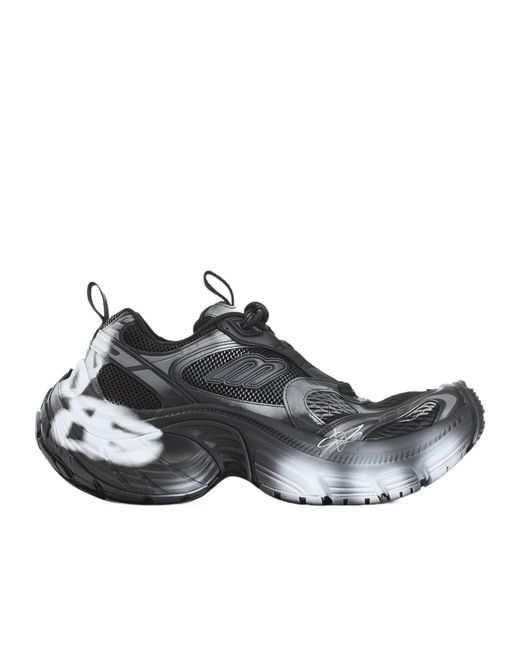 Balenciaga Gray 6Xl Lace-Up Sneakers for men