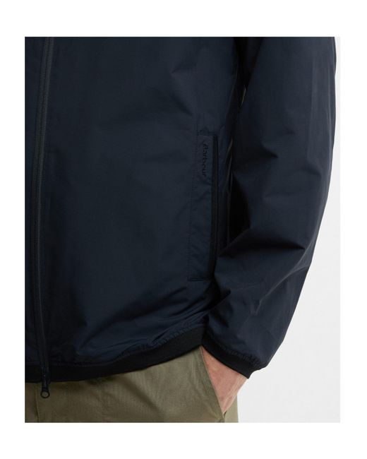 Barbour Blue Rainproof Pullover Jacket for men