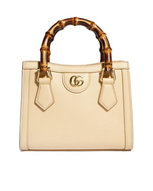 Gucci Natural Diana Small Tote Bag