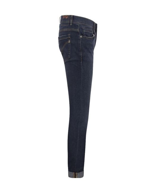 Dondup Blue George Skinny Jeans for men