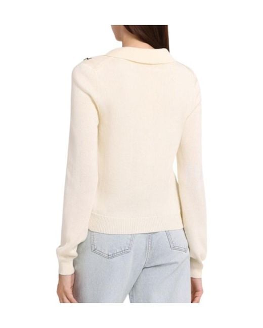 Marni White Knit Buttoned Cardigan