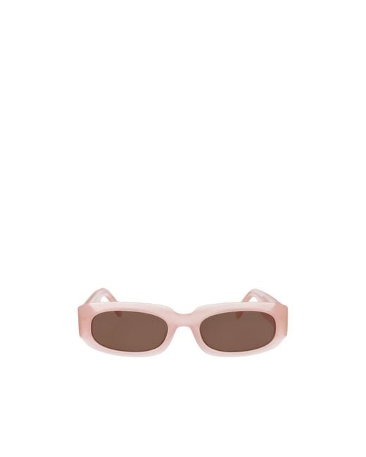 Palm Angels Pink Noah Sunglasses for men
