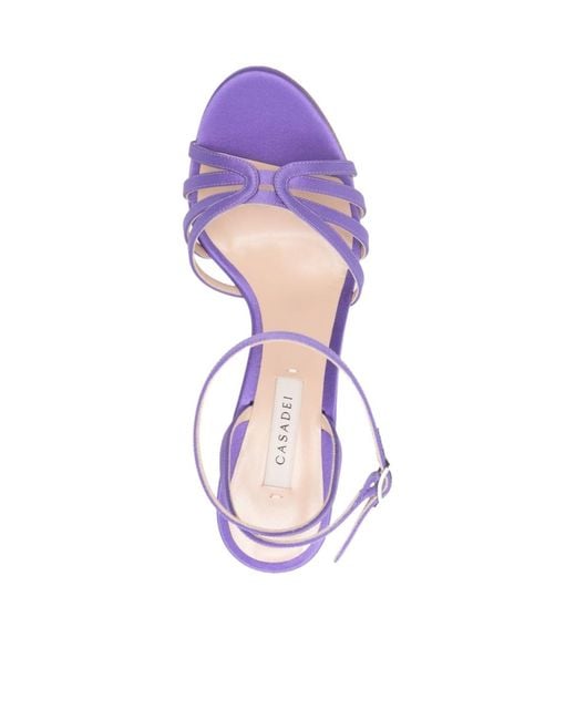 Casadei Pink Julia Strappy Sandals