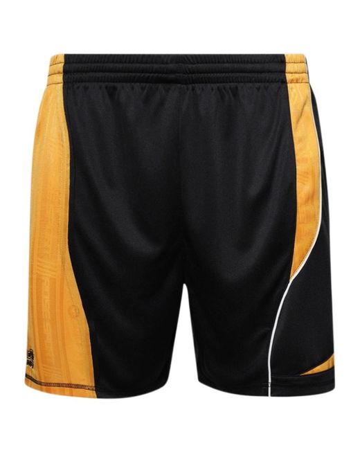 Martine Rose Black Elasticated Waistband Shorts for men