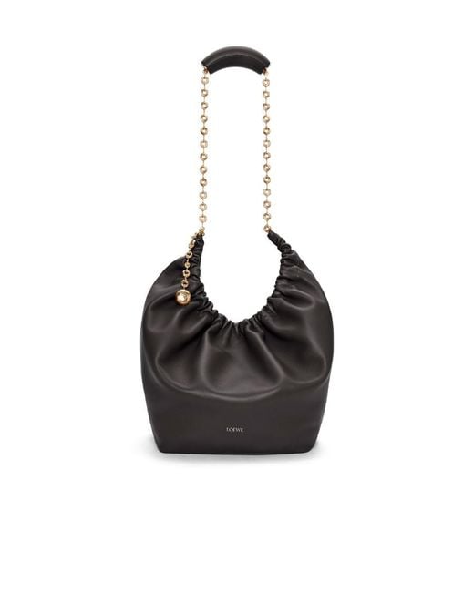 Loewe Black Squeeze Medium Shoulder Bag