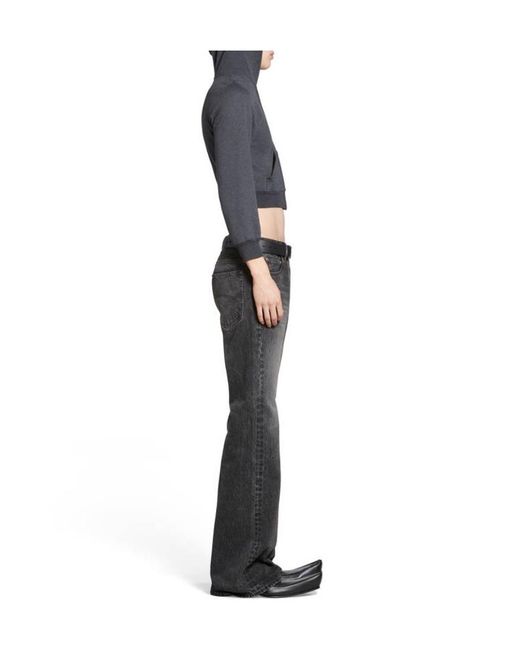 Balenciaga Gray Flared Pants for men