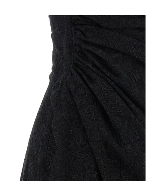 Ermanno Scervino Black Majolica Lace Dress