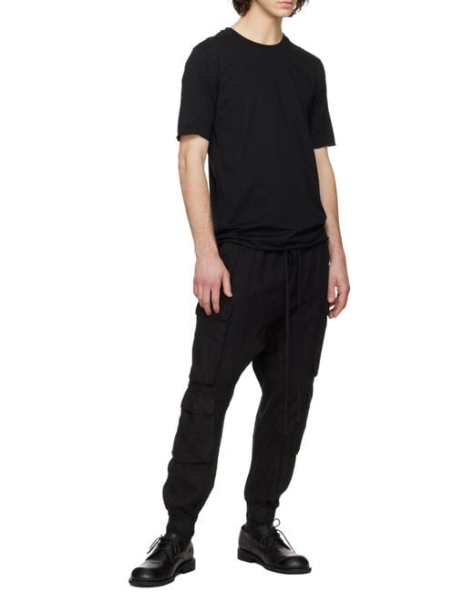 Thom Krom Black T-Shirt for men