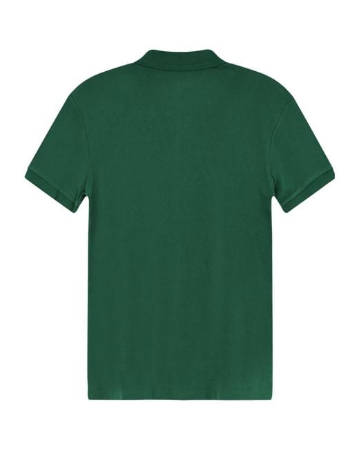 Polo Ralph Lauren Green Logo Embroidered Short-Sleeved Polo Shirt for men