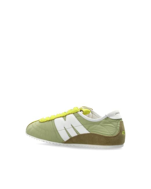 Marc Jacobs Green Lace-Up Sneakers