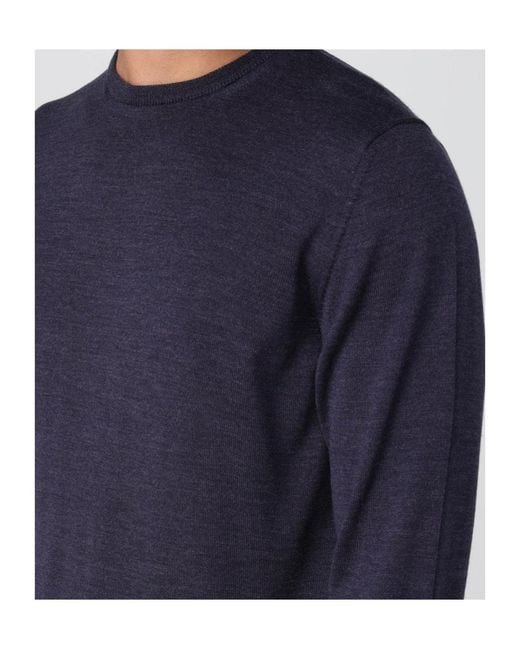 Roberto Collina Blue Merino Wool Knitwear for men