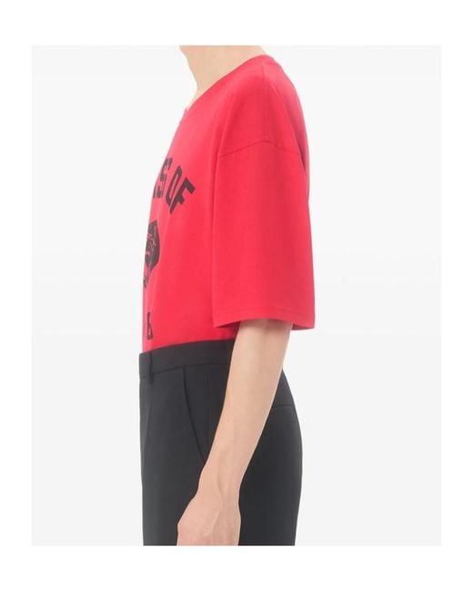 Valentino Pink Panther Printed Crewneck T-Shirt for men