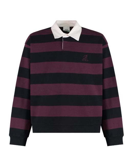 Agolde Blue X Rsvp Gallery Long Sleeve Polo for men